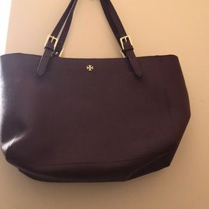 Tory Burch Purple Tote Bag